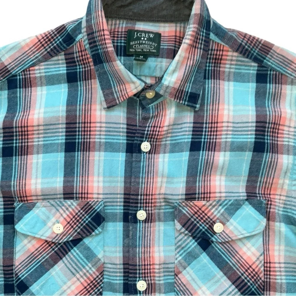 🪓 J.Crew Heavyweight Flannel‎ – Rugged Lumber Luxe (Men’s M)